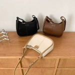 Niche quality underarm bag for women, new autumn/winter style, sophisticated Korean-inspired saddle bag, versatile shoulder/crossbody bag.